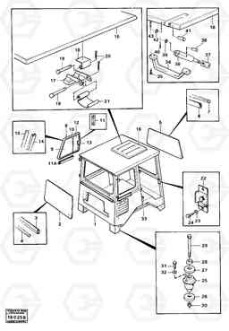 22548 Drivers cab 5350 5350, Volvo Construction Equipment