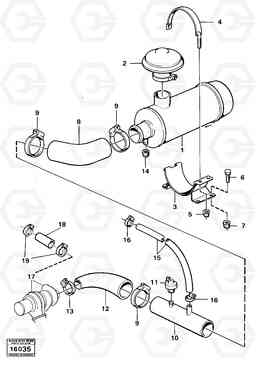 90389 Inlet system 5350 5350, Volvo Construction Equipment