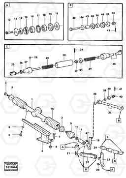 89238 Steering linkage 5350 5350, Volvo Construction Equipment