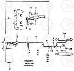 37562 Hydraulic system 861 861, Volvo Construction Equipment