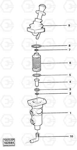 16749 Parking brake valve 4400 4400, Volvo Construction Equipment