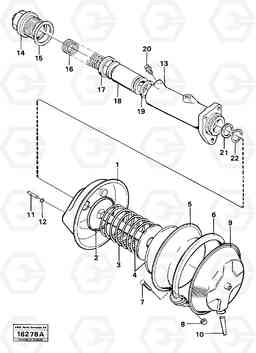 20259 Brake unit L160 VOLVO BM L160, Volvo Construction Equipment