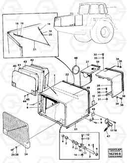 2036 Engine hood 861 861, Volvo Construction Equipment