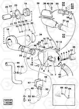 83233 Heating system 861 861, Volvo Construction Equipment