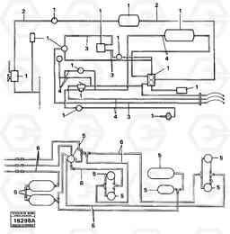 11652 Brake system 861 861, Volvo Construction Equipment