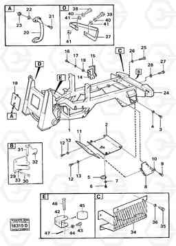 16168 Protector plates and loaded weights 4500 4500, Volvo Construction Equipment