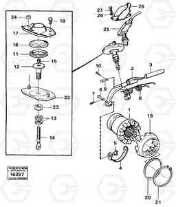 22009 Differential lock 4500 4500, Volvo Construction Equipment