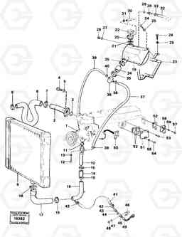 84620 Cooling system tillv nr -2055 4500 4500, Volvo Construction Equipment