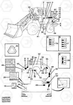 18409 Sign plates and decals 4500 4500, Volvo Construction Equipment