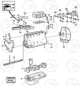 100997 Engine with fitting parts 5350 5350, Volvo Construction Equipment