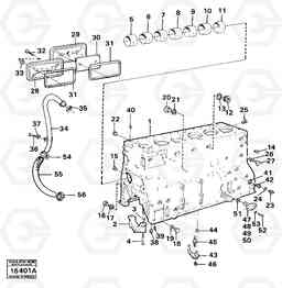 17398 Cylinder block 5350 5350, Volvo Construction Equipment