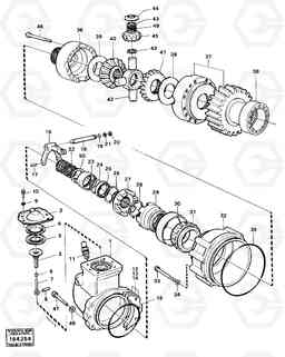 45257 Differential 5350 5350, Volvo Construction Equipment