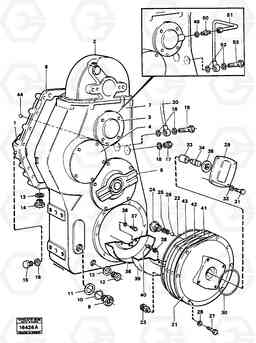 32134 Transfer gear box 5350 5350, Volvo Construction Equipment