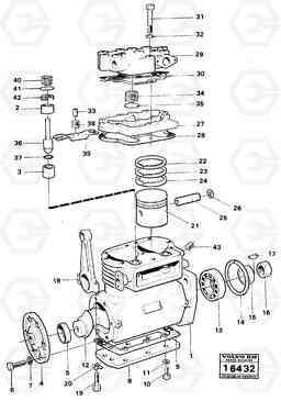 35304 Compressor. 5350B Volvo BM 5350B SER NO 2229 - 3999, Volvo Construction Equipment