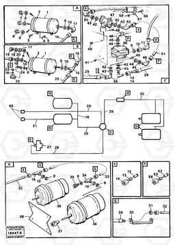 89326 Brake circuit1,trailer tillv nr -1194 5350 5350, Volvo Construction Equipment