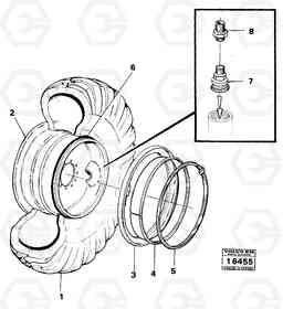 14289 Wheel equipment 5350 5350, Volvo Construction Equipment