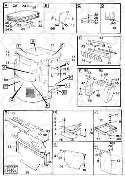 23111 Cab body prod no 33301, 33302 4500 4500, Volvo Construction Equipment