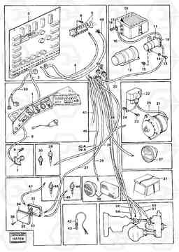 2060 Electrical system,tractor 5350 5350, Volvo Construction Equipment