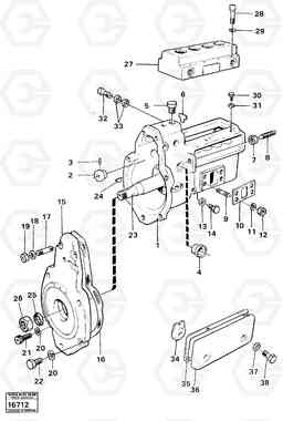 26481 Fuel injection pump cmpl 4300 4300, Volvo Construction Equipment