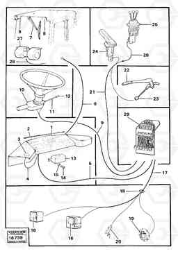 18365 Electric system, front 4600 4600, Volvo Construction Equipment