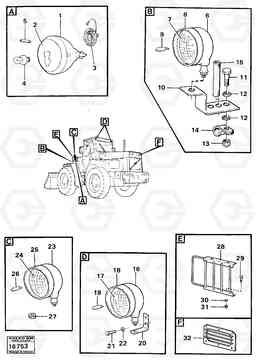 55917 Lighting 98275, 98277-78, 98800, 98928-29 4600 4600, Volvo Construction Equipment