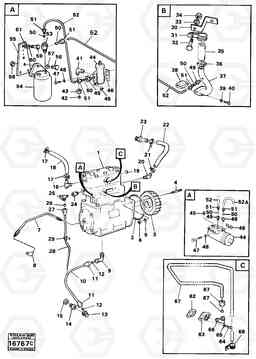 85509 Air-compressor with fitting parts 4600 4600, Volvo Construction Equipment