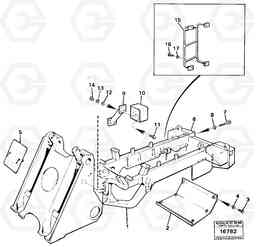 40344 Protecting plates 4600 4600, Volvo Construction Equipment