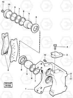 15169 Disc brake 4600B 4600B, Volvo Construction Equipment