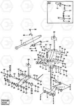 5122 Links with fitting parts 4600B 4600B, Volvo Construction Equipment