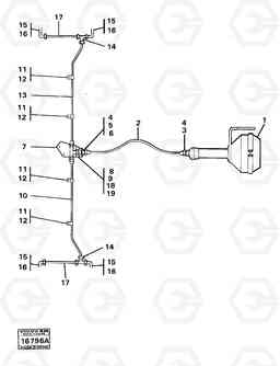 15170 Hydraulic system rear 4600B 4600B, Volvo Construction Equipment