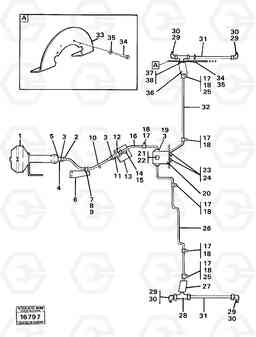 172 Hydraulic system front 4600 4600, Volvo Construction Equipment