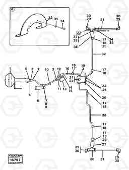 172 Hydraulic system front 4600 4600, Volvo Construction Equipment