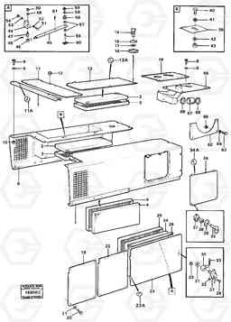 16491 Engine hood 4600B 4600B, Volvo Construction Equipment