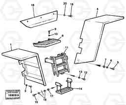 38641 Front and rear mudguards 4600 4600, Volvo Construction Equipment