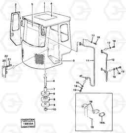 15123 Operator's cab 4600 4600, Volvo Construction Equipment