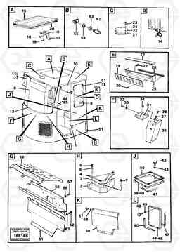 24145 Cab body 4600 4600, Volvo Construction Equipment