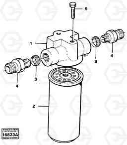 39084 Oil filter A25 VOLVO BM VOLVO BM A25, Volvo Construction Equipment