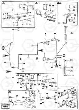 21475 Hydraulic system prod nr 33106, 33107 4300 4300, Volvo Construction Equipment