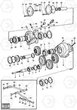 34523 Charging oil-pump drive prod no 30818 4300 4300, Volvo Construction Equipment