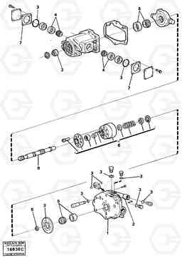 17591 Hydraulic pump 4300B 4300B, Volvo Construction Equipment