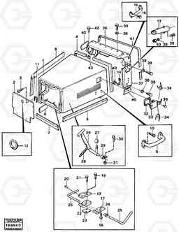 22055 Engine hood A25 VOLVO BM VOLVO BM A25, Volvo Construction Equipment