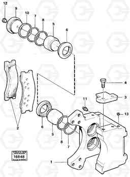 11277 Disc brake 4500 4500, Volvo Construction Equipment