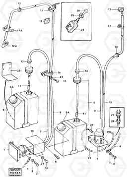 19503 Windscreen washer 98632, 98633, 99715 4500 4500, Volvo Construction Equipment