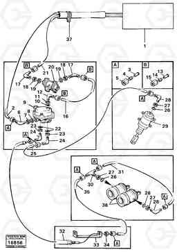 63446 Parking brake,trailer tillv nr -1194 5350 5350, Volvo Construction Equipment