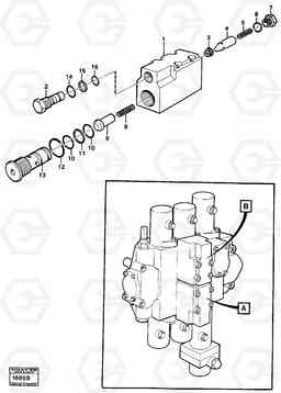 17749 Overload valve 4500 4500, Volvo Construction Equipment