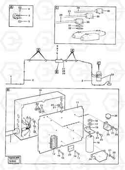 4698 Electrical equipment bogie hoist 5350 5350, Volvo Construction Equipment