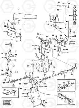 283 Range selector controls tillv.nr 1805- 4200 4200, Volvo Construction Equipment