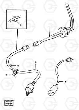 19162 Engine heater 98213 4200 4200, Volvo Construction Equipment