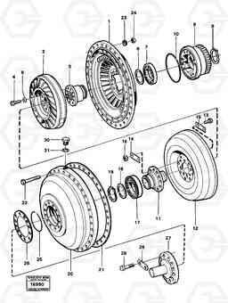 27980 Torque converter 4600 4600, Volvo Construction Equipment