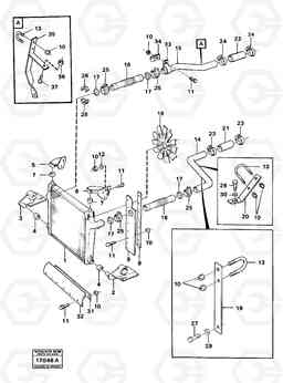 90401 Charge air cooling system 99006, 99719 861 861, Volvo Construction Equipment